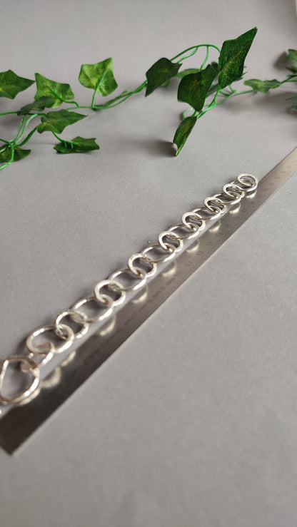 Multitextural Bracelet - handforged from scratch